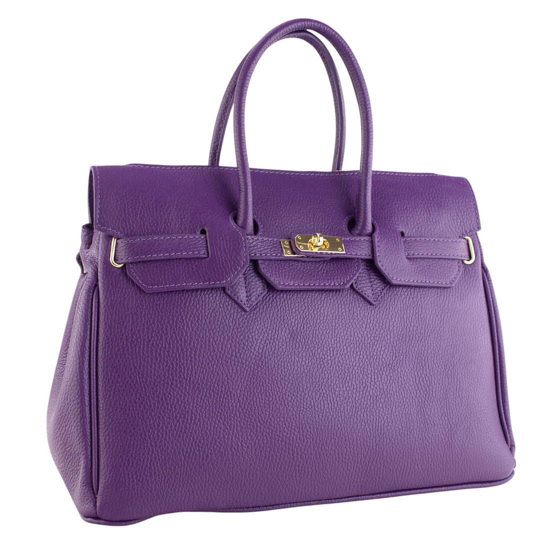 Bolso de Piel Pregato Juliette Lila