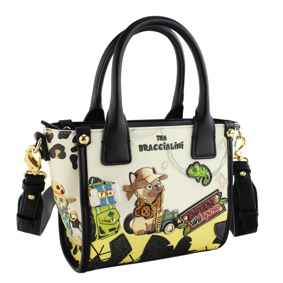 Bolso de mano Braccialini Allround Safari