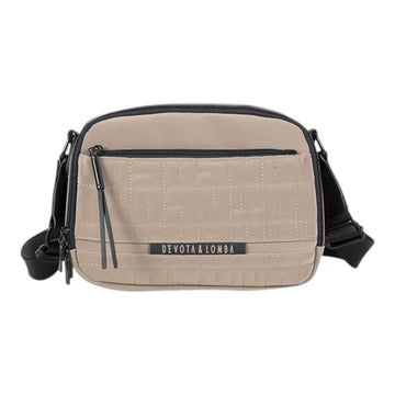Bandolera compacta Devota & Lomba Master Taupe - KimondoShop