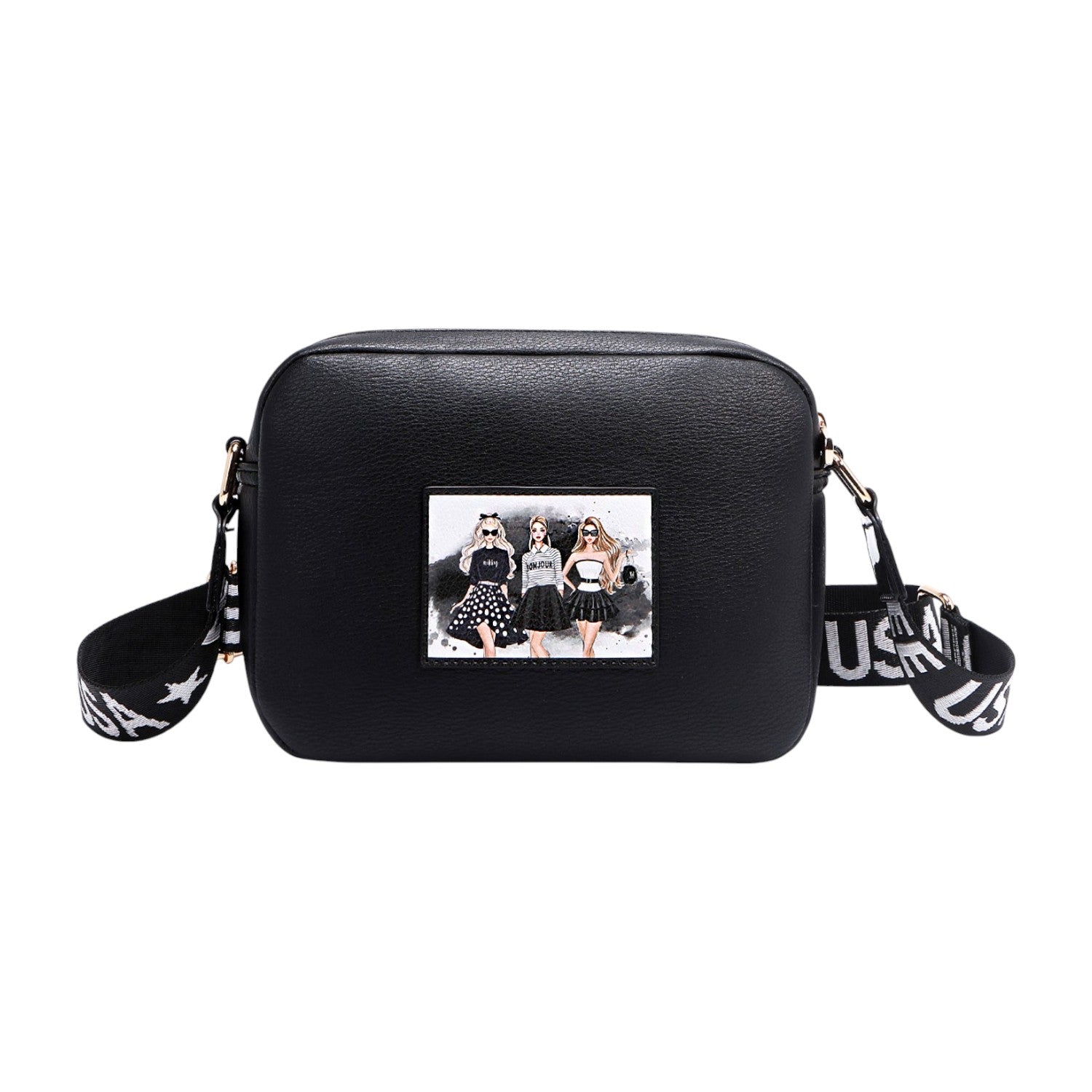 Bandolera con bolsillo Nikky Trio - KimondoShop