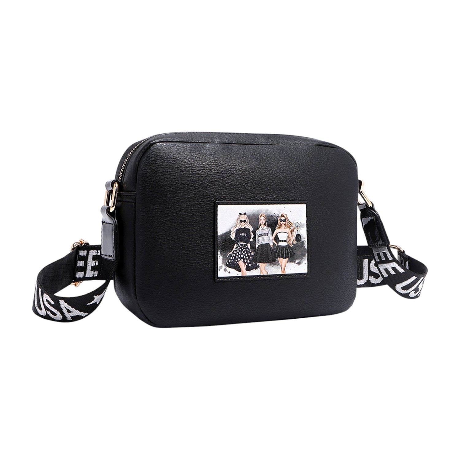 Bandolera con bolsillo Nikky Trio - KimondoShop