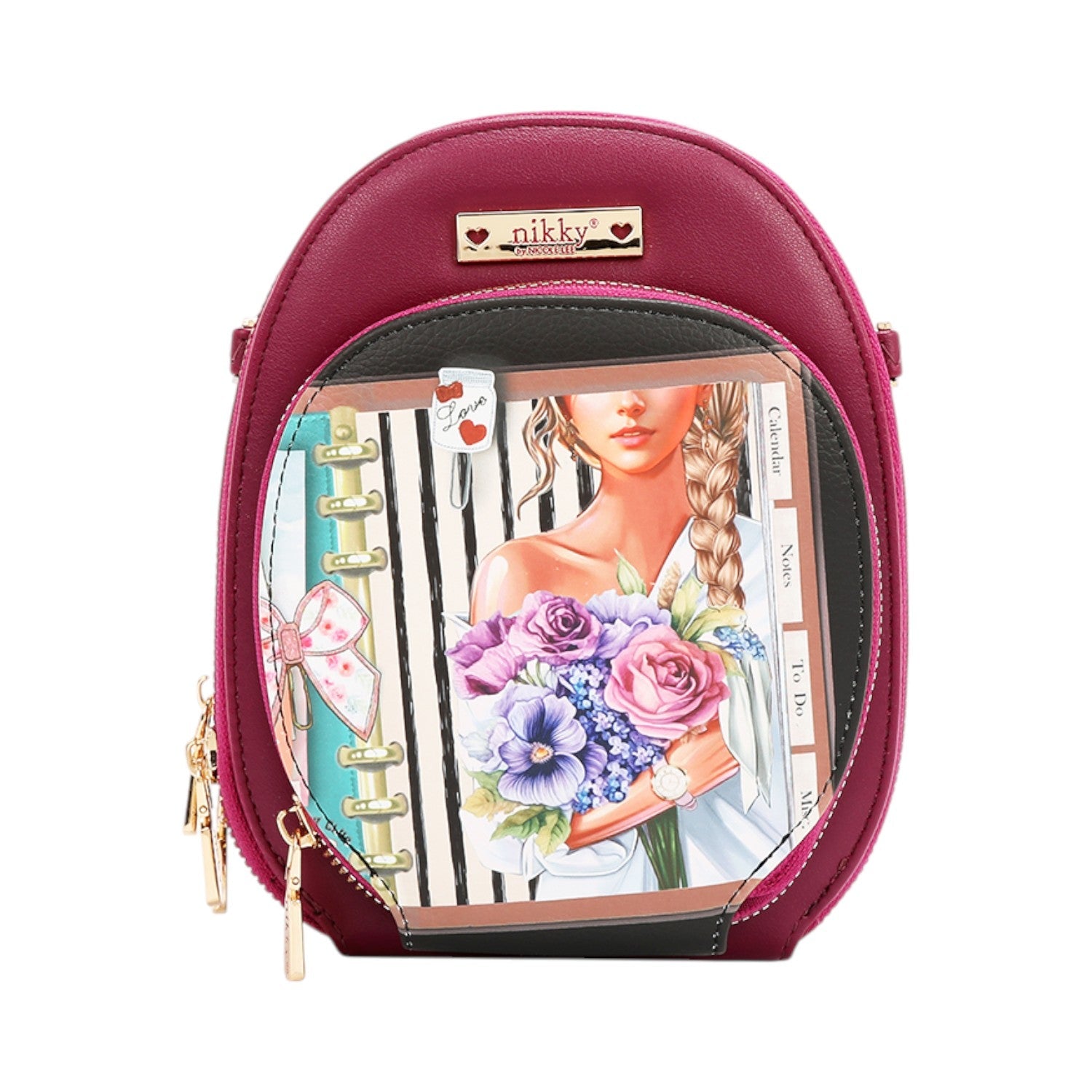 Bandolera micro ovalada Nikky Nostalgia - KimondoShop
