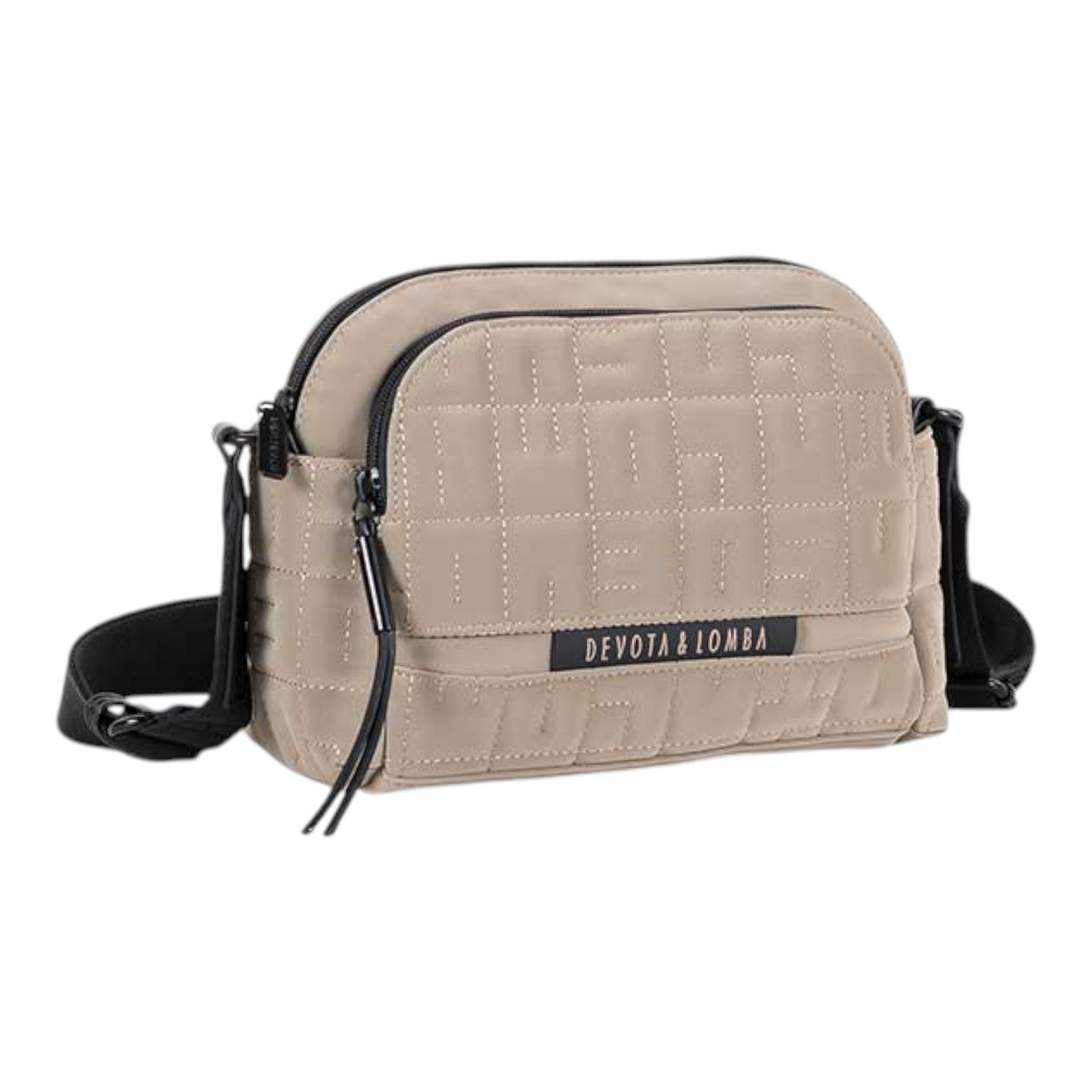 Bandolera multi Devota & Lomba Master Taupe - KimondoShop