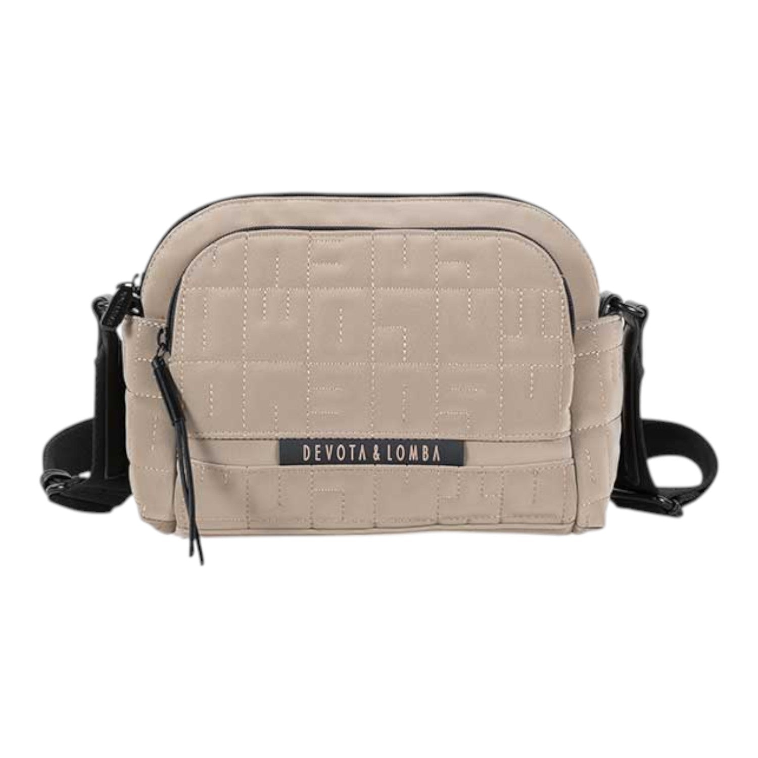 Bandolera multi Devota & Lomba Master Taupe - KimondoShop