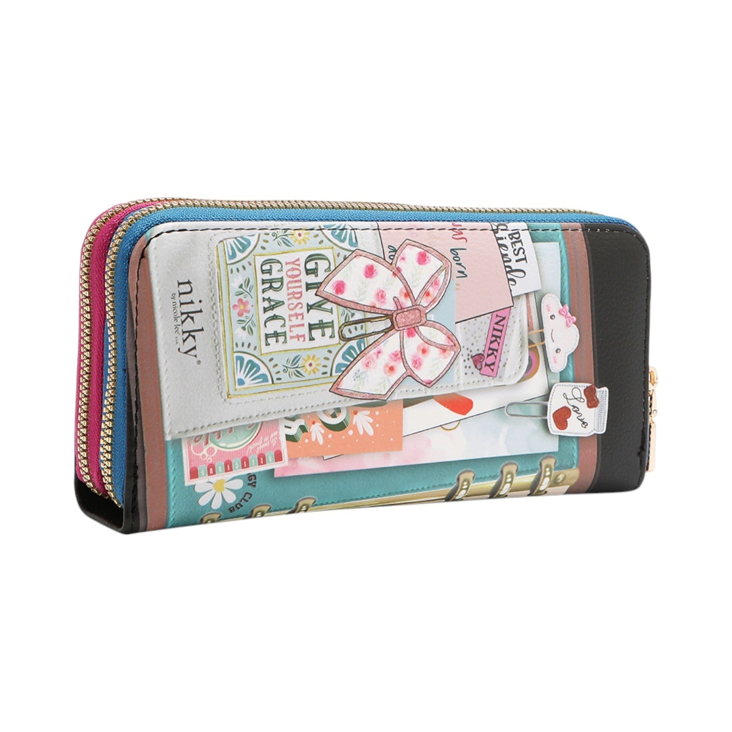 Billetero grande doble Nikky Nostalgia - KimondoShop