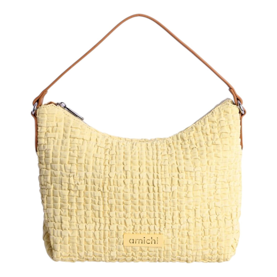 Bolso de hombro Amichi Flint Amarillo - KimondoShop