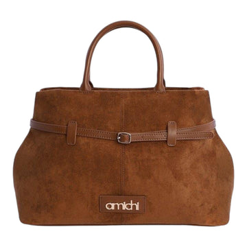 Bolso de mano Amichi Seda Cuero - KimondoShop