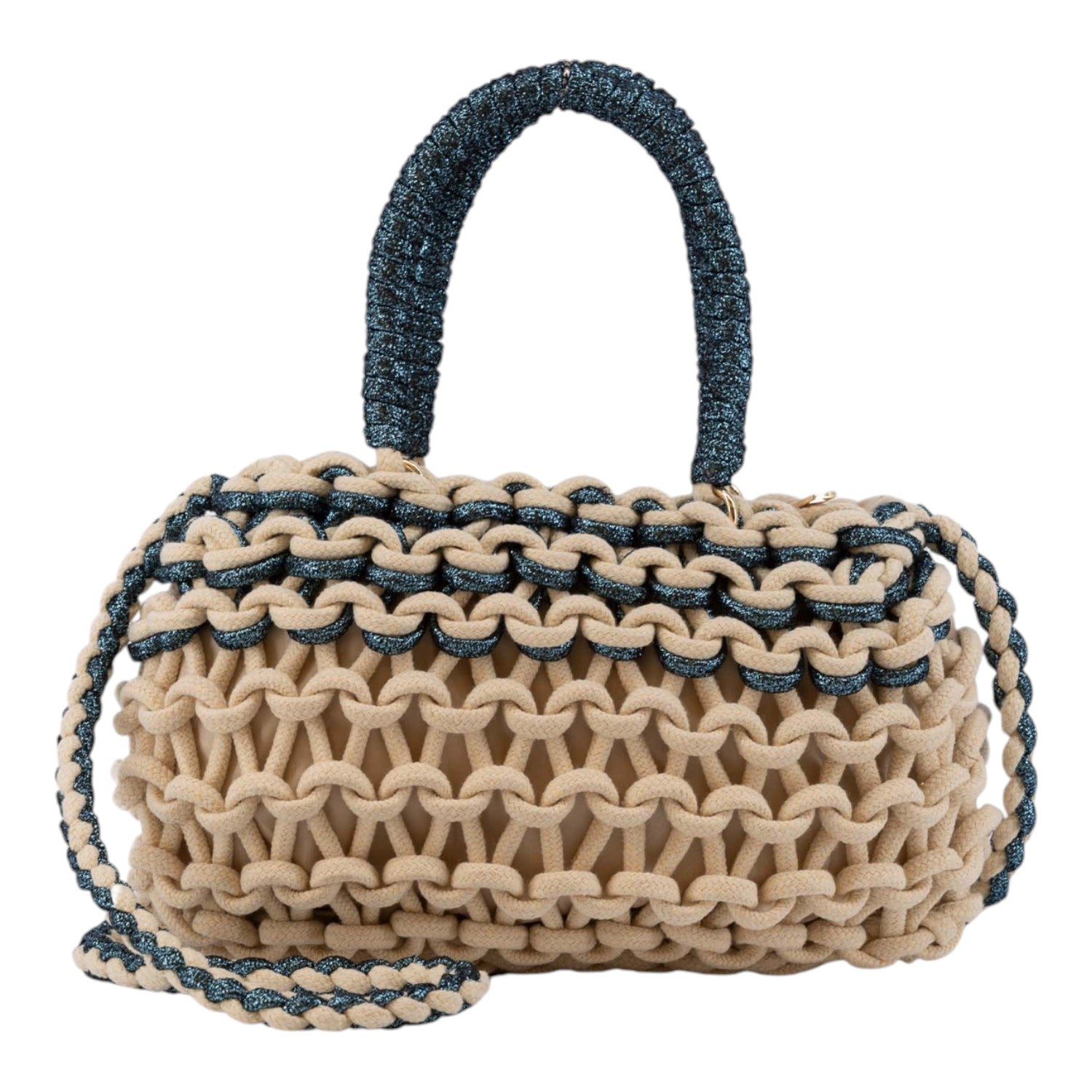 Bolso de mano Cecile Simosastre Azul - KimondoShop
