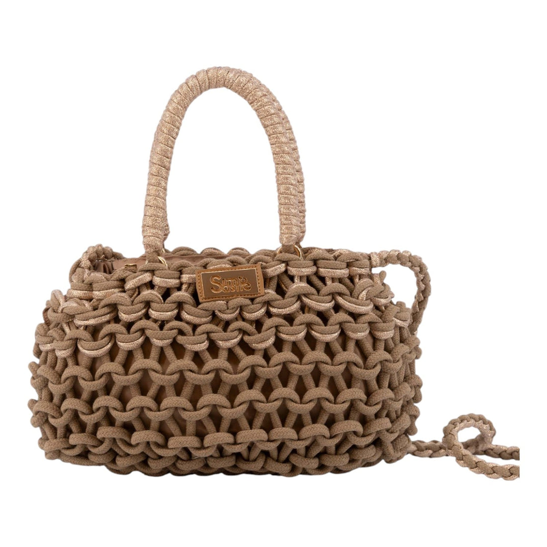Bolso de mano Cecile Simosastre Camel - KimondoShop