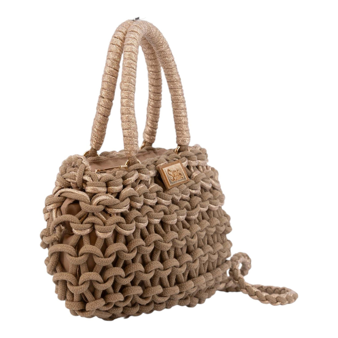 Bolso de mano Cecile Simosastre Camel - KimondoShop