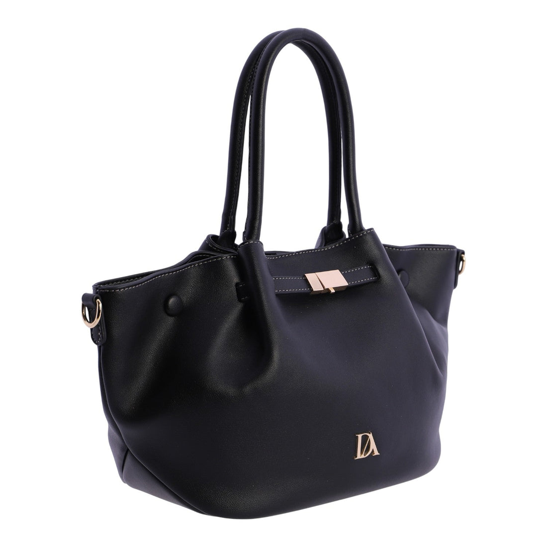 Bolso de mano Don Algodon Horizonte Negro - KimondoShop