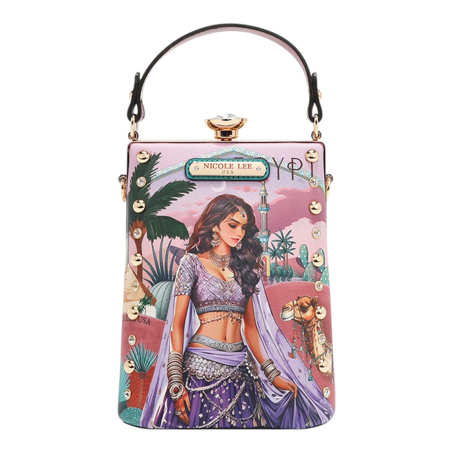 Bolso diamond Nicole Lee Queen Cleopatra - KimondoShop
