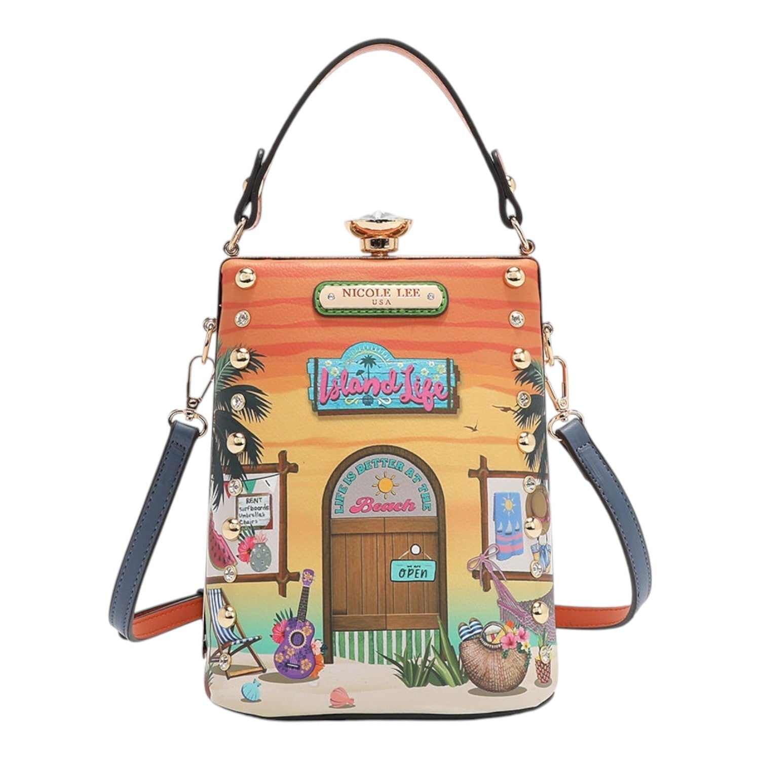Bolso diamond Nicole Lee Sun & Sand - KimondoShop
