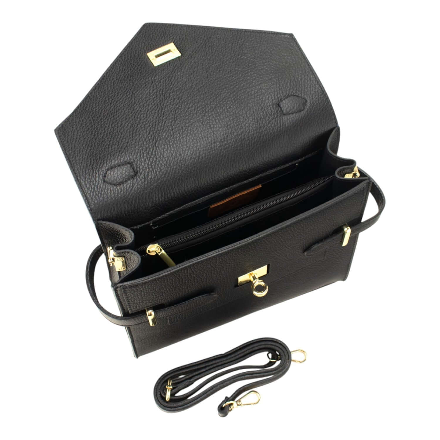 Bolso en piel Pregato Elara Premium Leopardo - KimondoShop