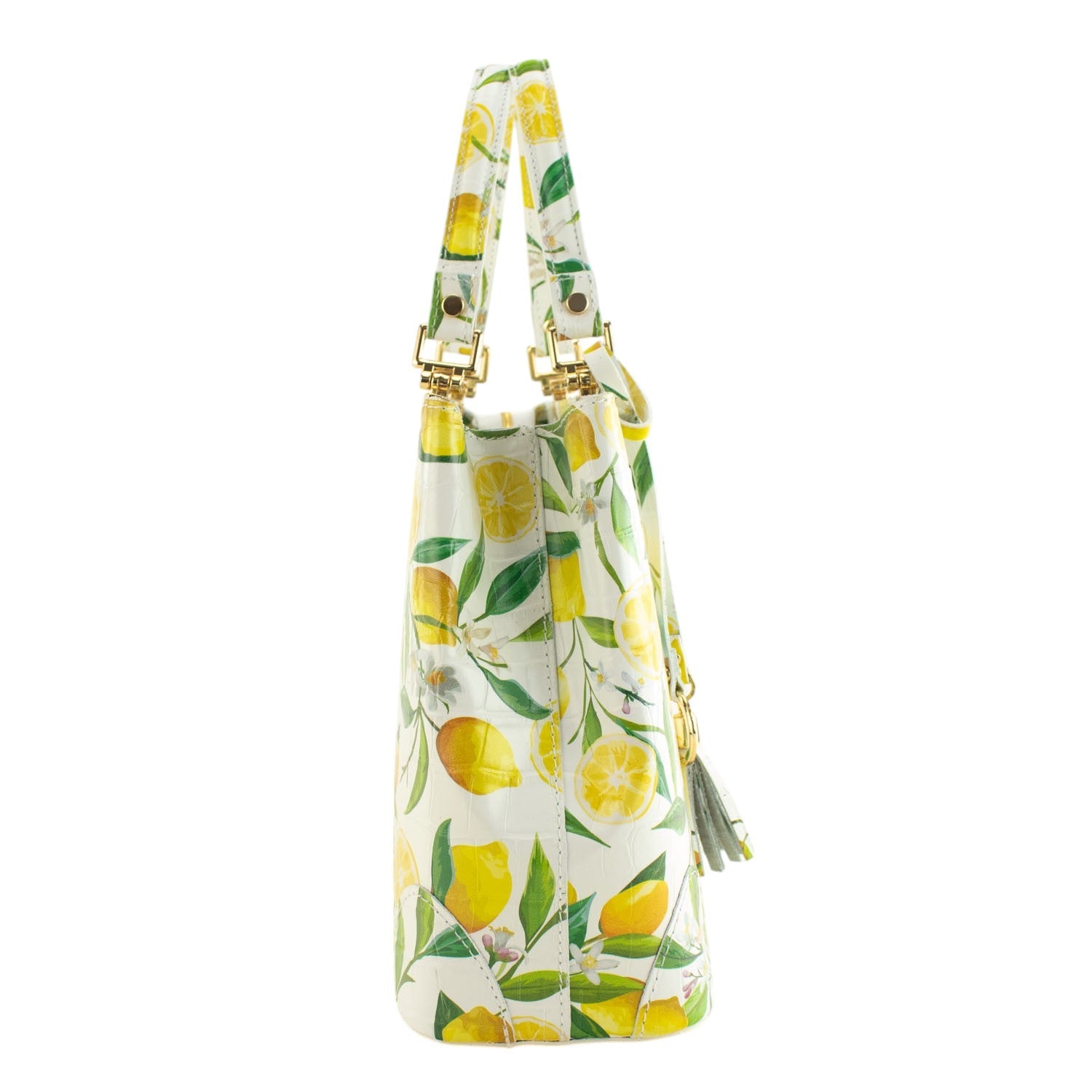 Bolso en piel Pregato Eleganza Lemons - KimondoShop