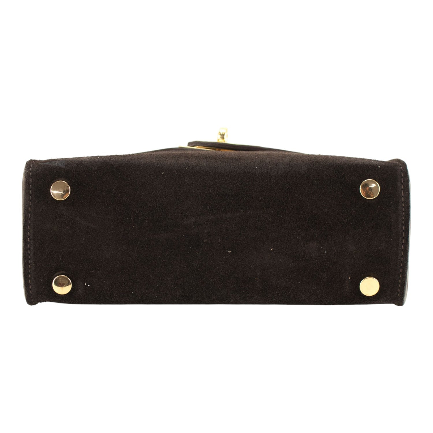 Bolso en Piel Pregato mini Latenza Ante Chocolate - KimondoShop