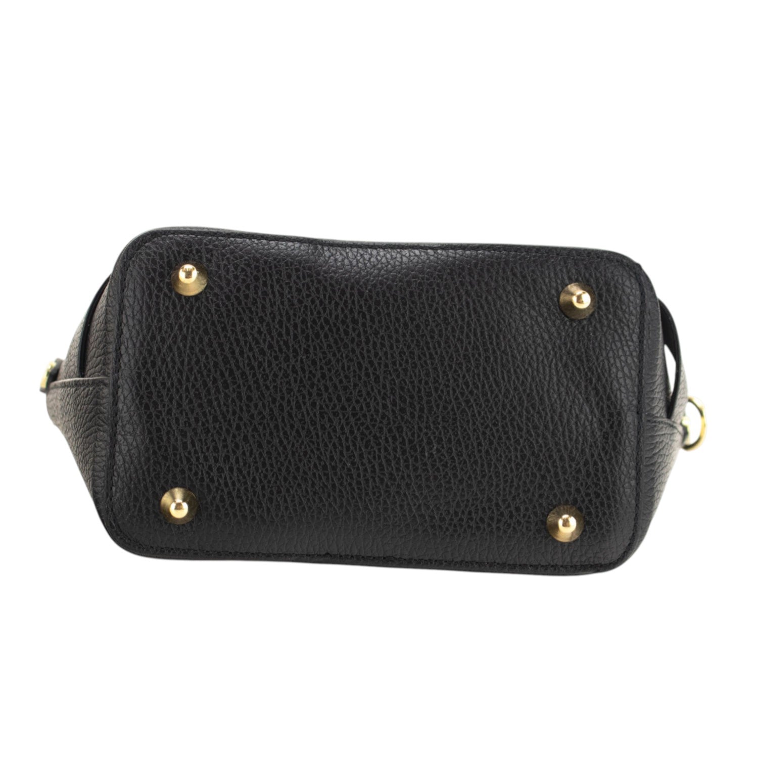 Bolso en Piel Pregato Piccolo tape Negro - KimondoShop