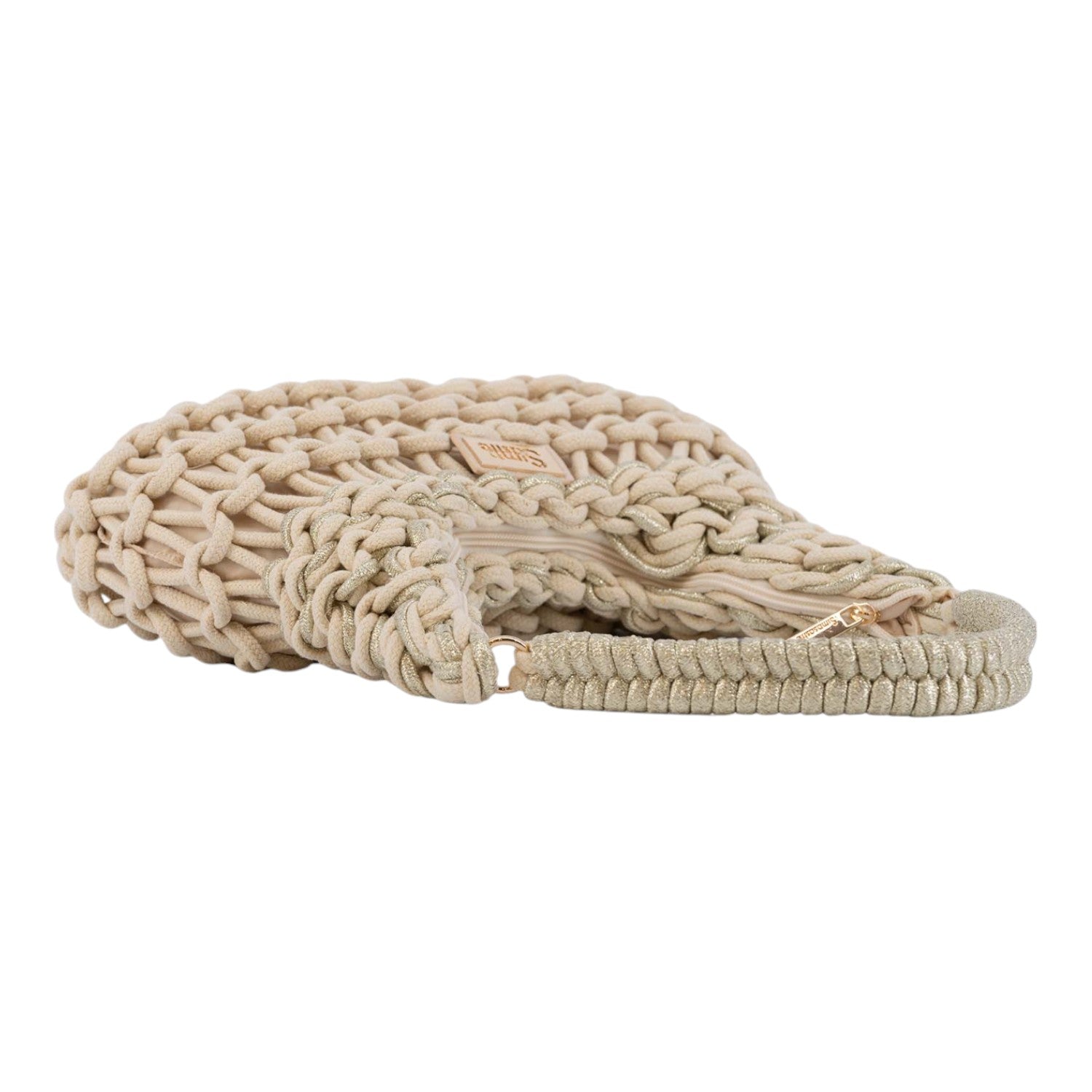 Bolso Hobo Cecile Simosastre Beige - KimondoShop