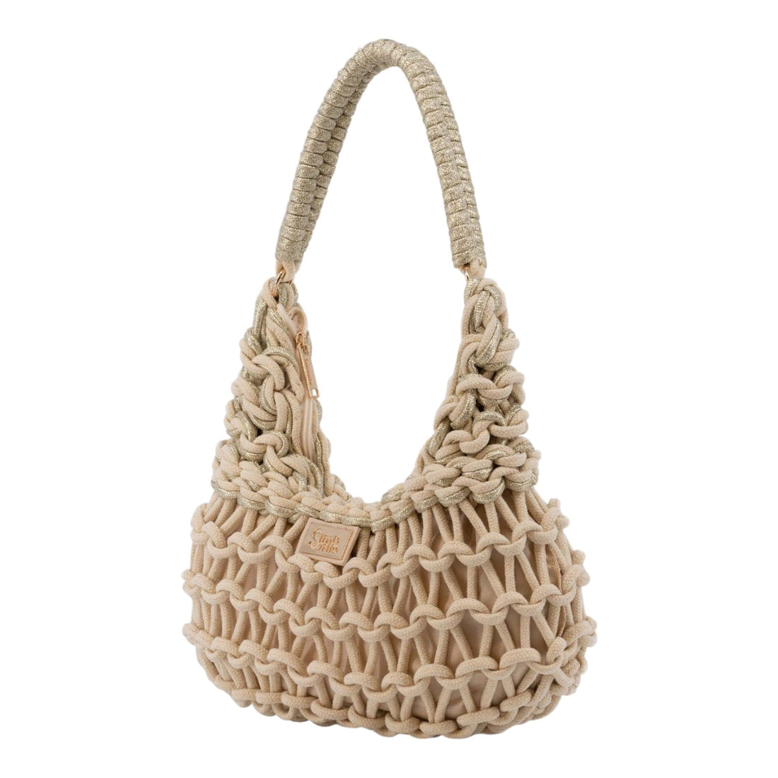 Bolso Hobo Cecile Simosastre Beige - KimondoShop