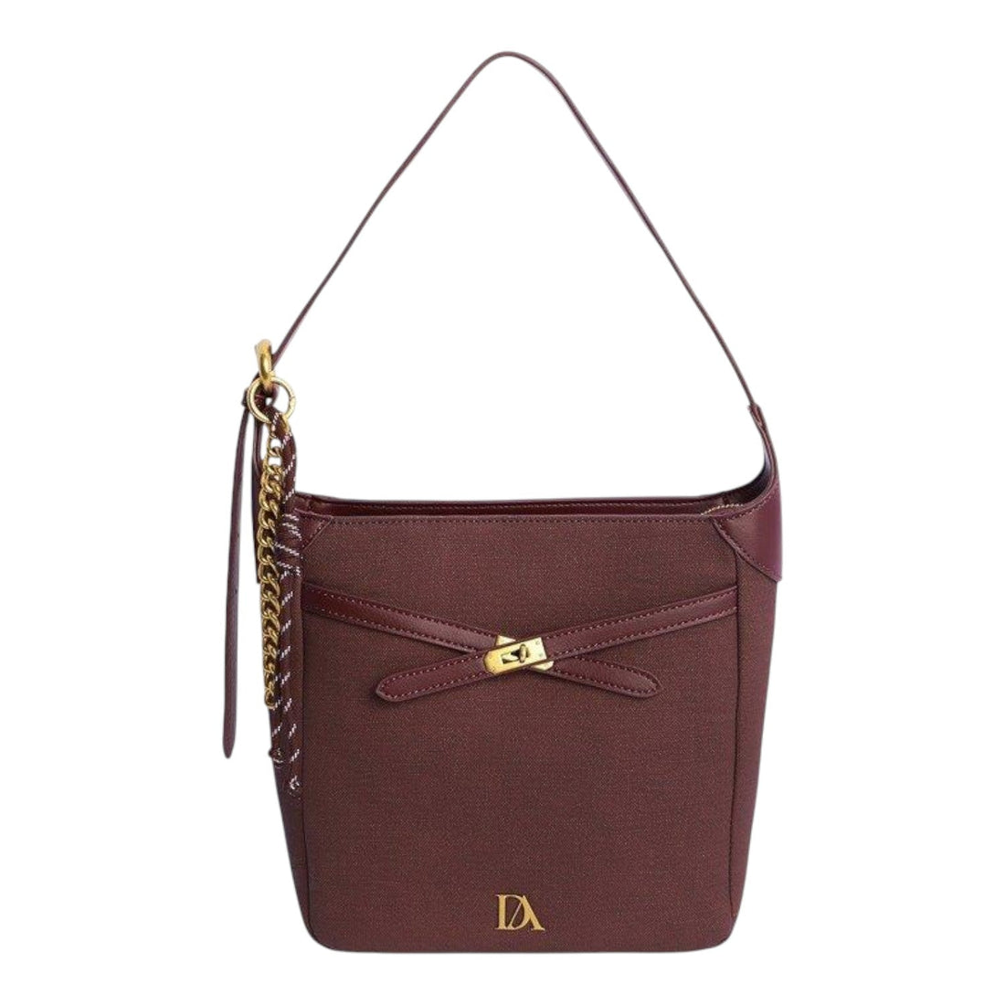 Bolso hobo Don Algodon Mistic Burdeos - KimondoShop