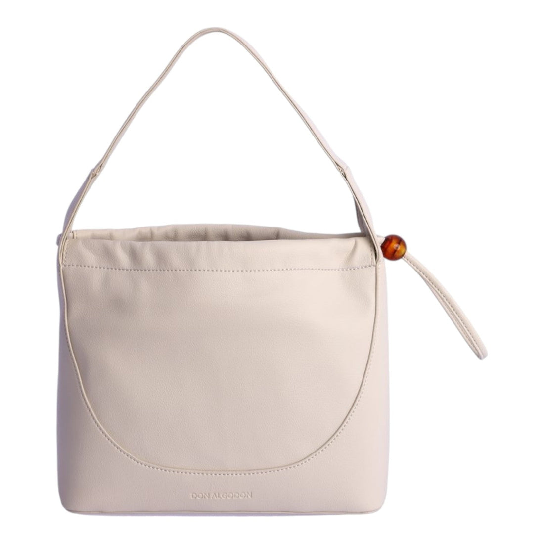 Bolso hobo Don Algodon Siena Marfil - KimondoShop