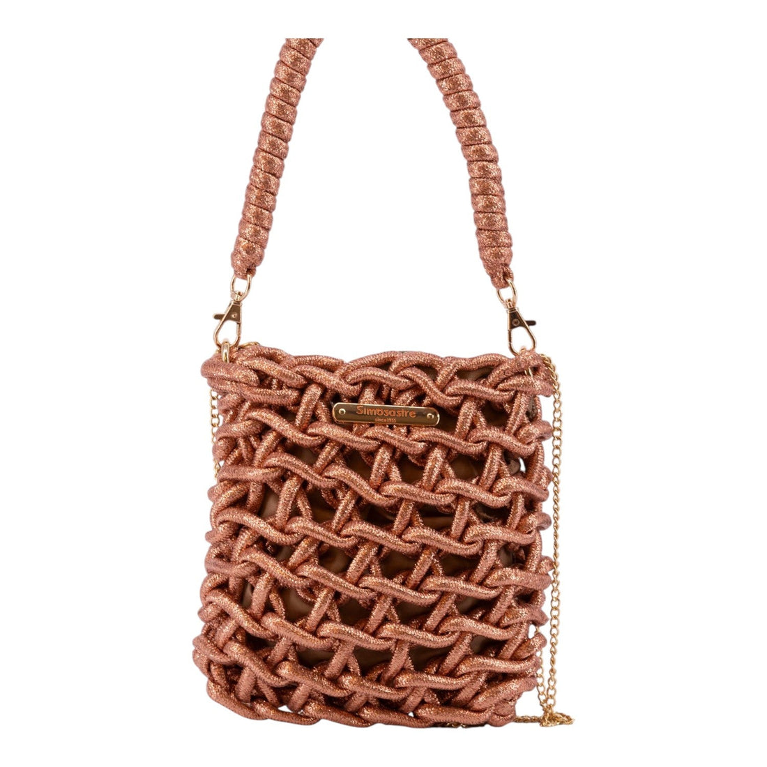 Bolso mini Eloise Simosastre Cobre - KimondoShop