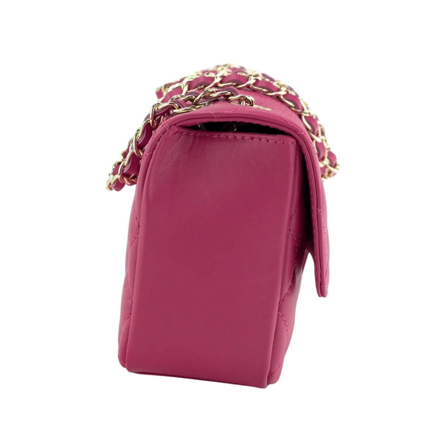 Bolso Piel Pregato Classy Fucsia - KimondoShop