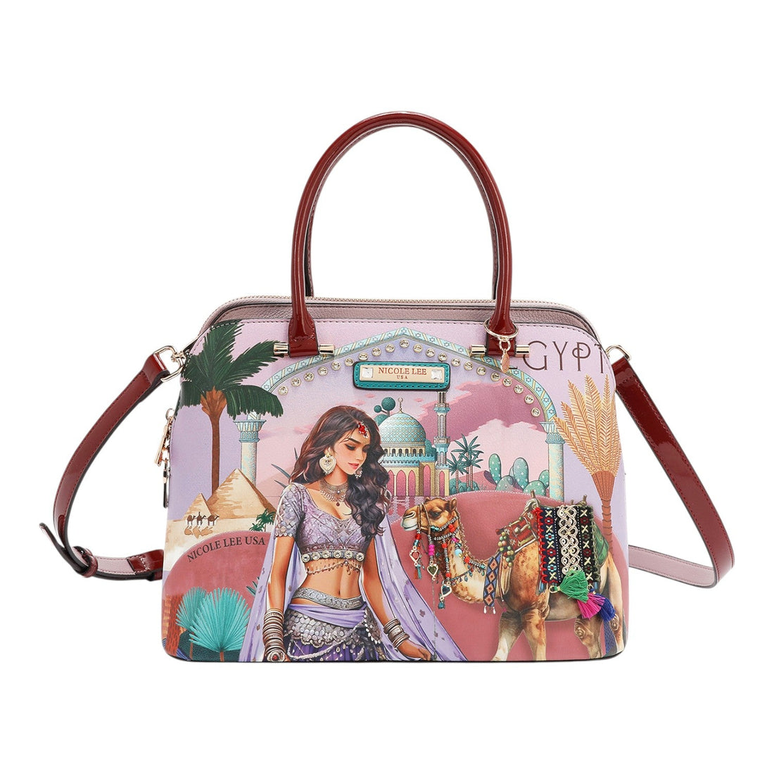 Bolso Satchel Nicole Lee Queen Cleopatra - KimondoShop