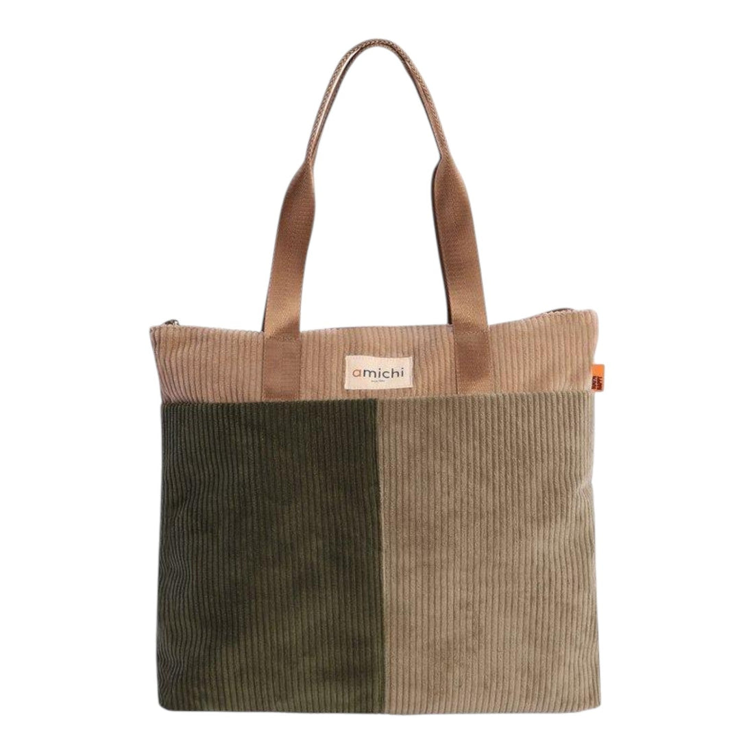 Bolso shopper Amichi Miel - KimondoShop