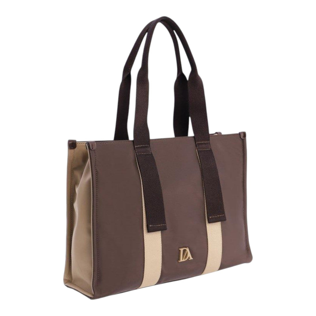 Bolso Shopper Don Algodon Esencia Infinita Marrón - KimondoShop