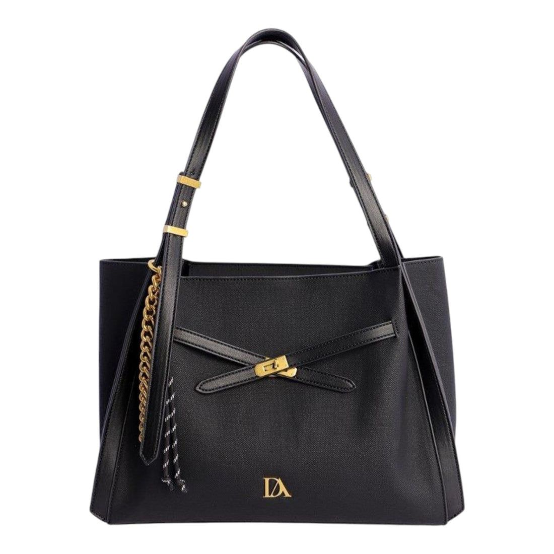 Bolso Shopper Don Algodon Mistic Negro - KimondoShop