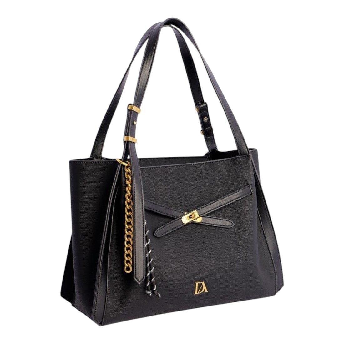 Bolso Shopper Don Algodon Mistic Negro - KimondoShop