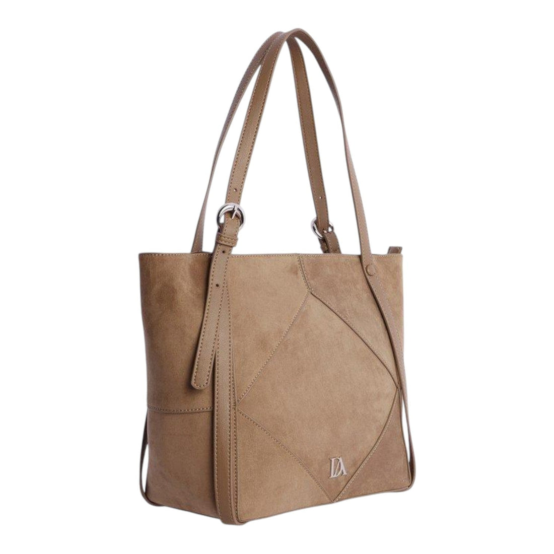 Bolso Shopper Don Algodon Urbana Chic Marrón - KimondoShop