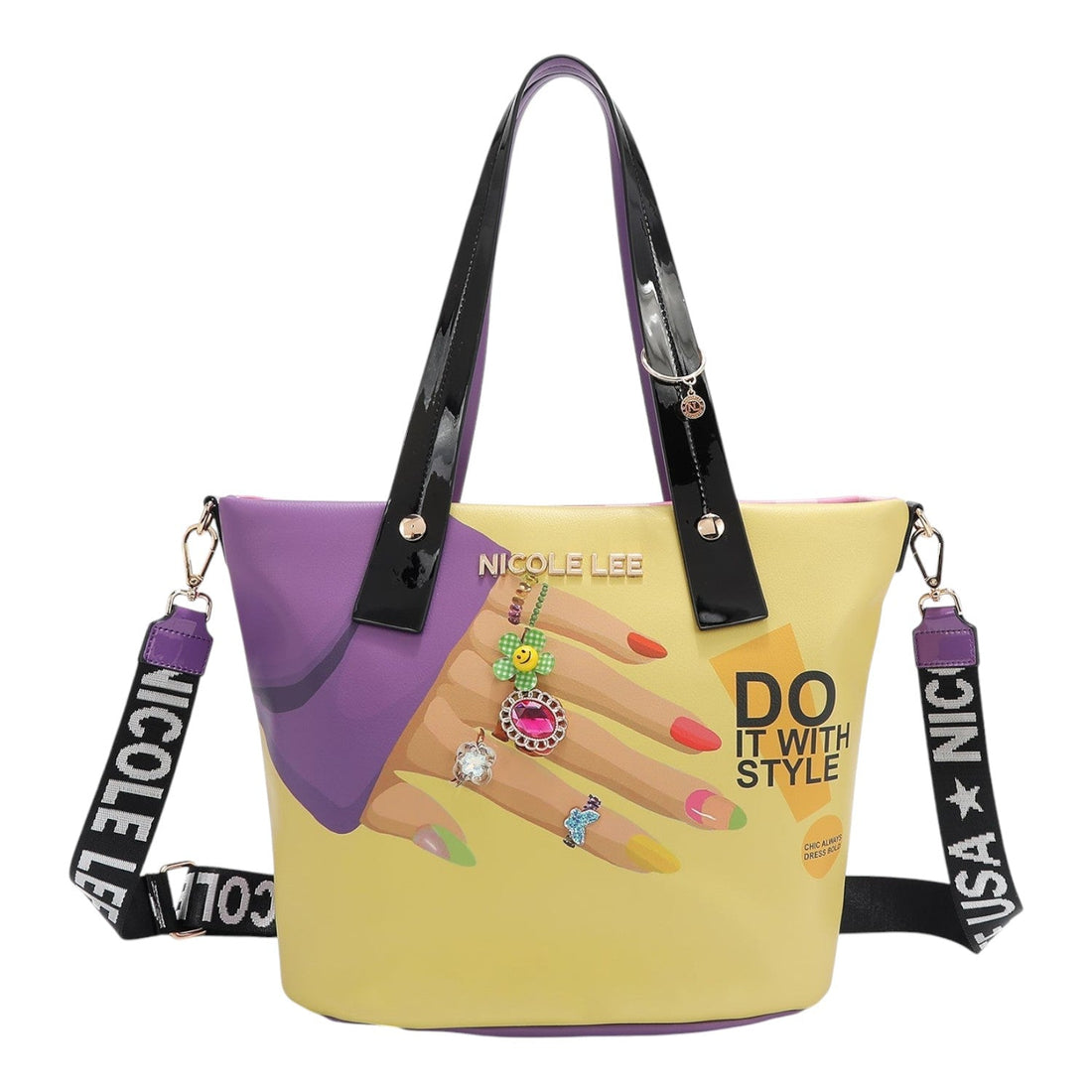 Bolso shopper Nicole Lee Nail Polish - KimondoShop