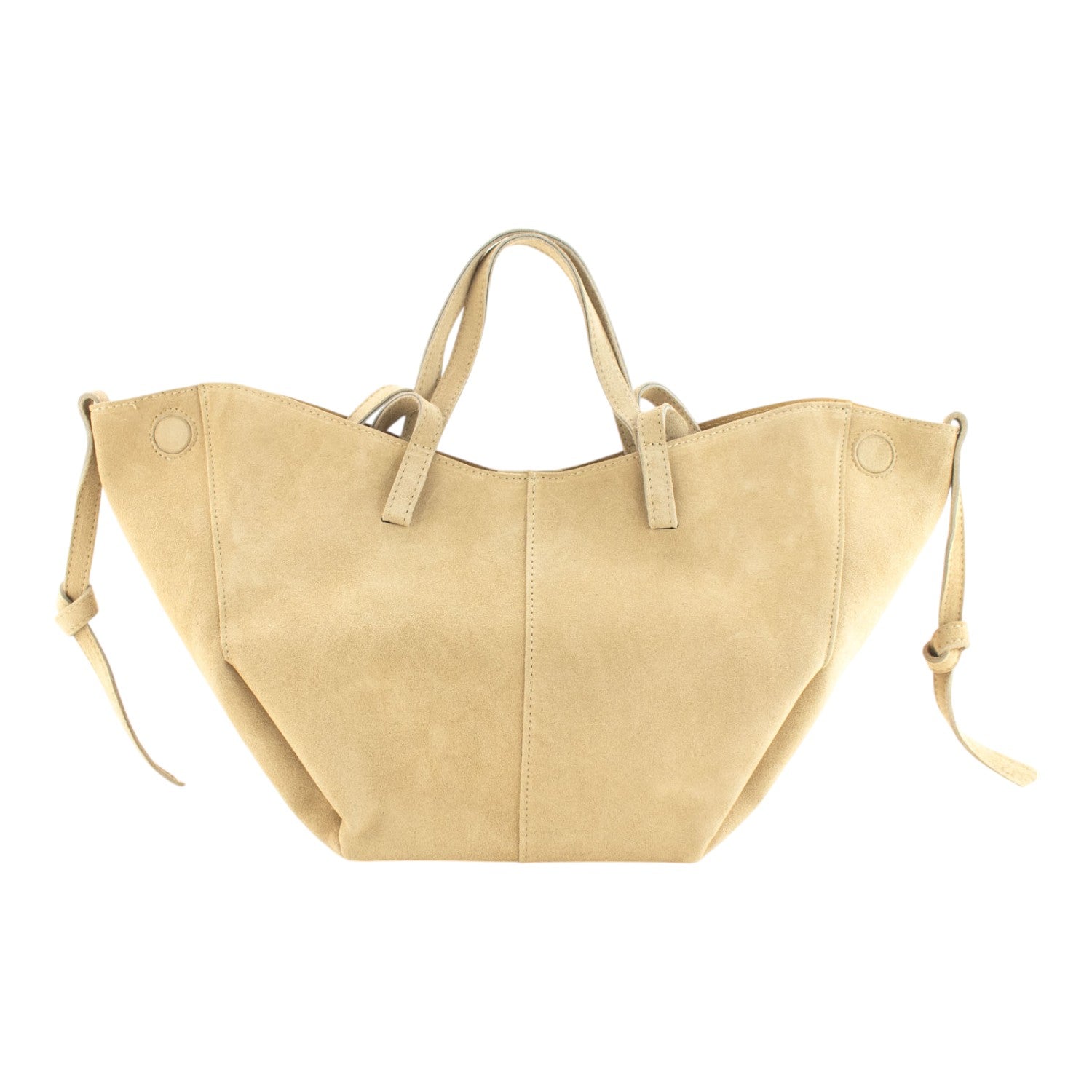 Bolso shopper Piel Pregato Venetto Crema - KimondoShop