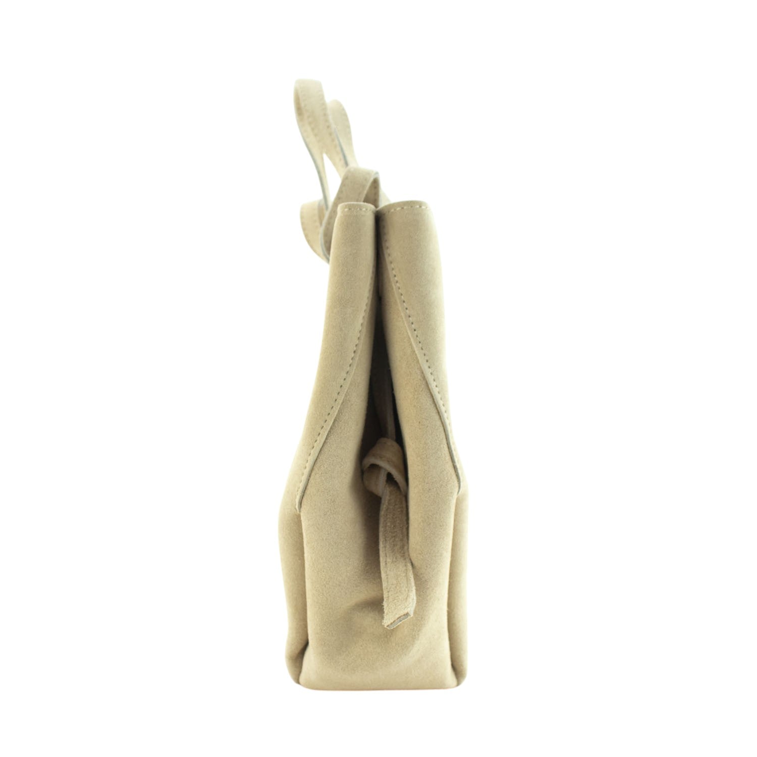 Bolso shopper Piel Pregato Venetto Crema - KimondoShop