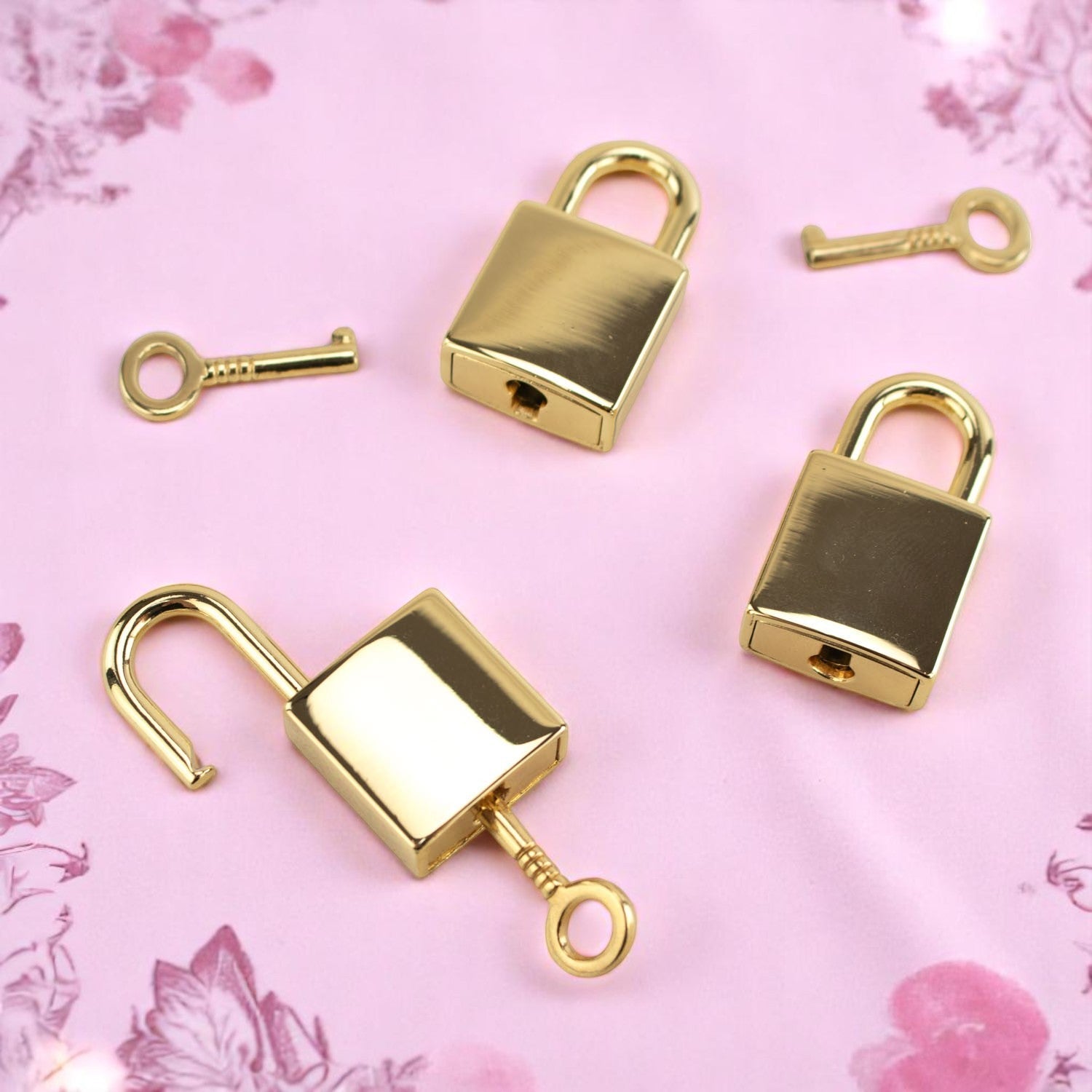 Candado con llave Pregato Dorado - KimondoShop