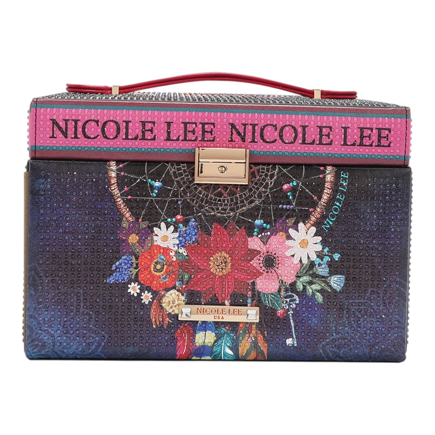 Joyero grande con pedrería Nicole lee Dream Comes True - KimondoShop
