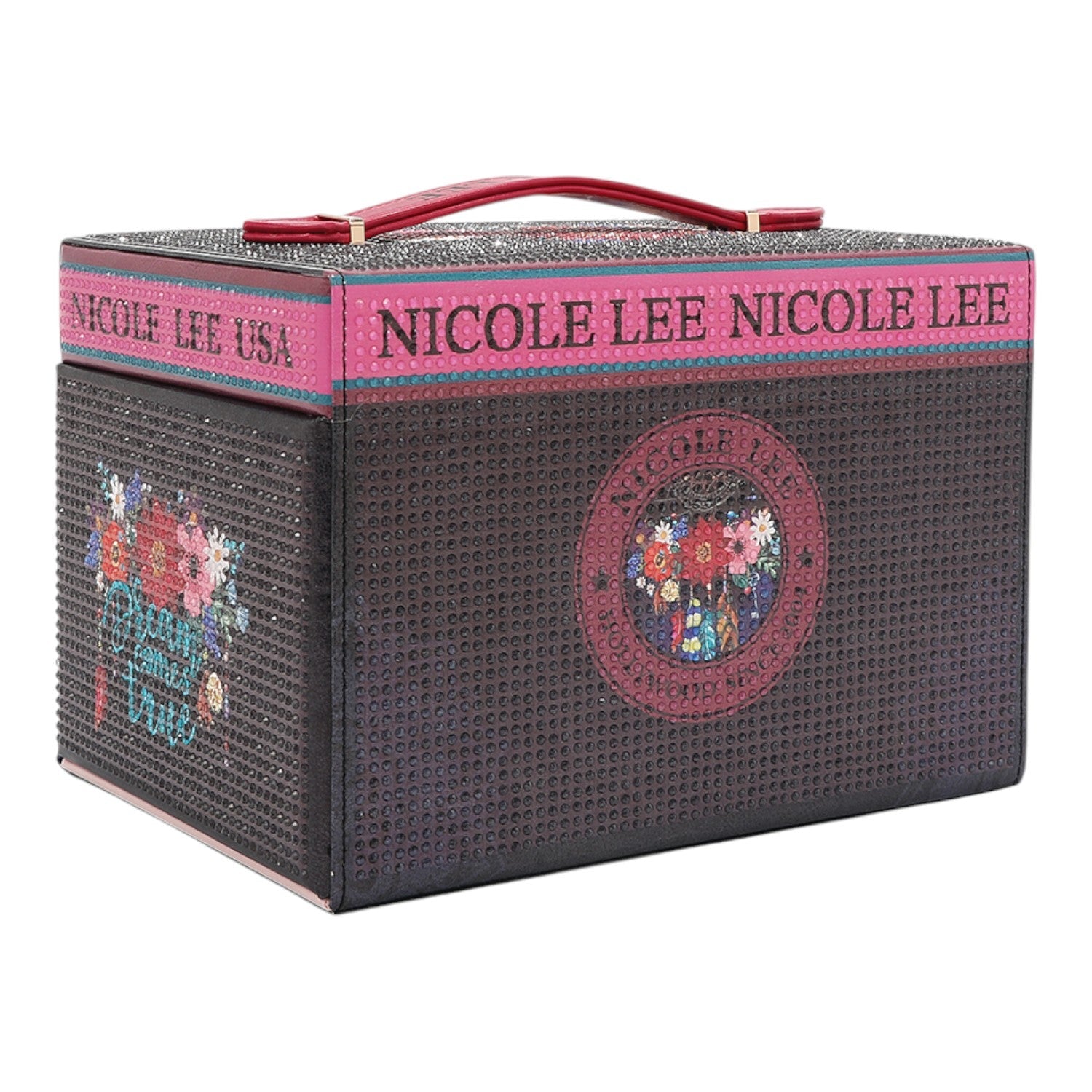 Joyero grande con pedrería Nicole lee Dream Comes True - KimondoShop