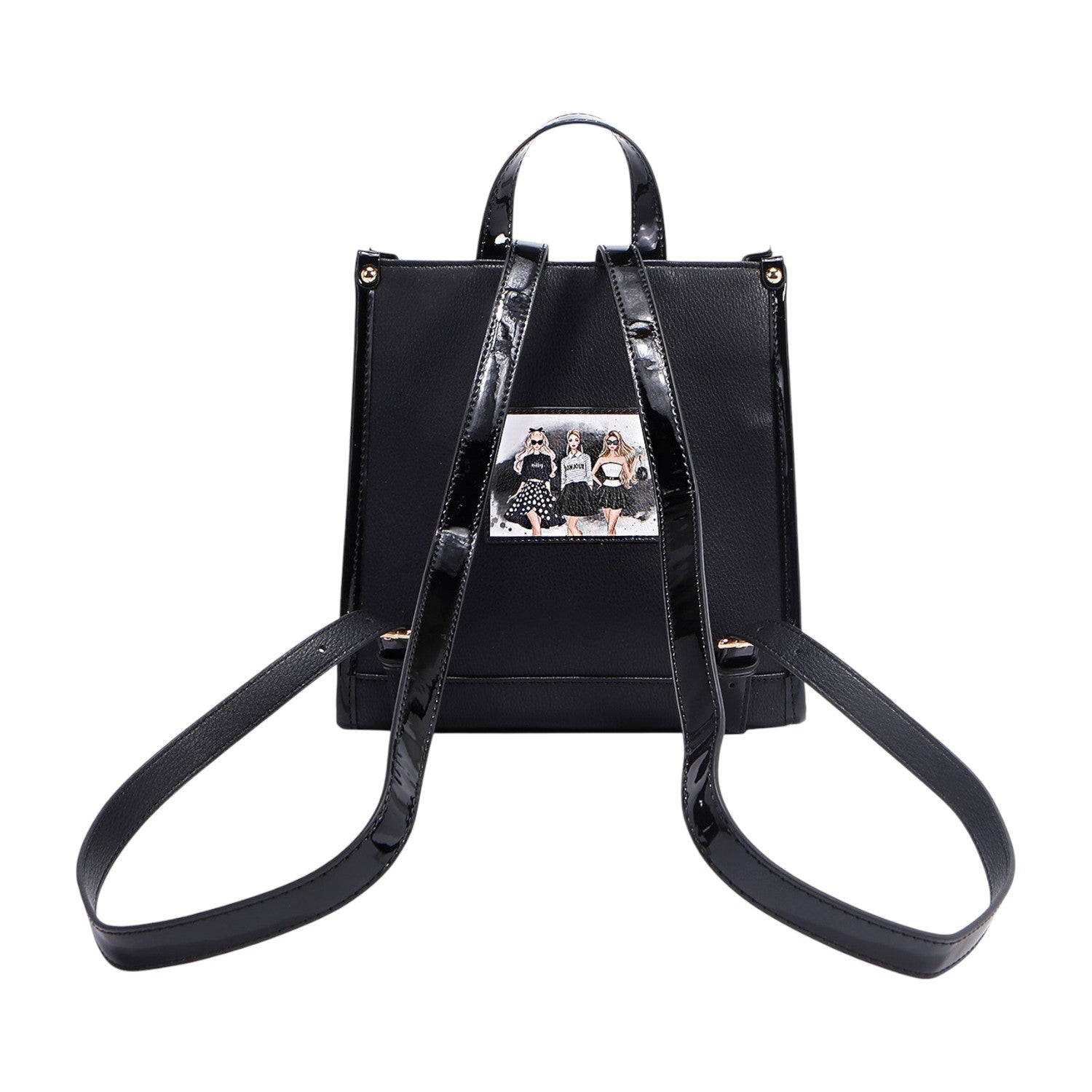 Mochila con solapa Nikky Trio - KimondoShop