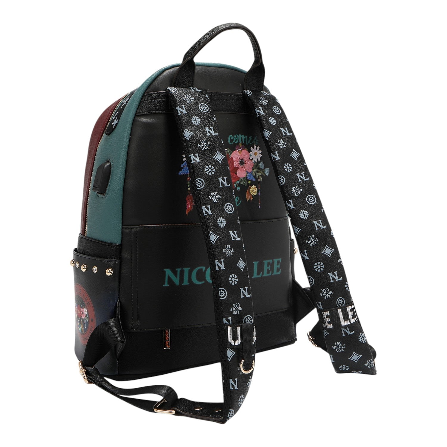 Mochila grande USB Nicole Lee Dream Comes True - KimondoShop