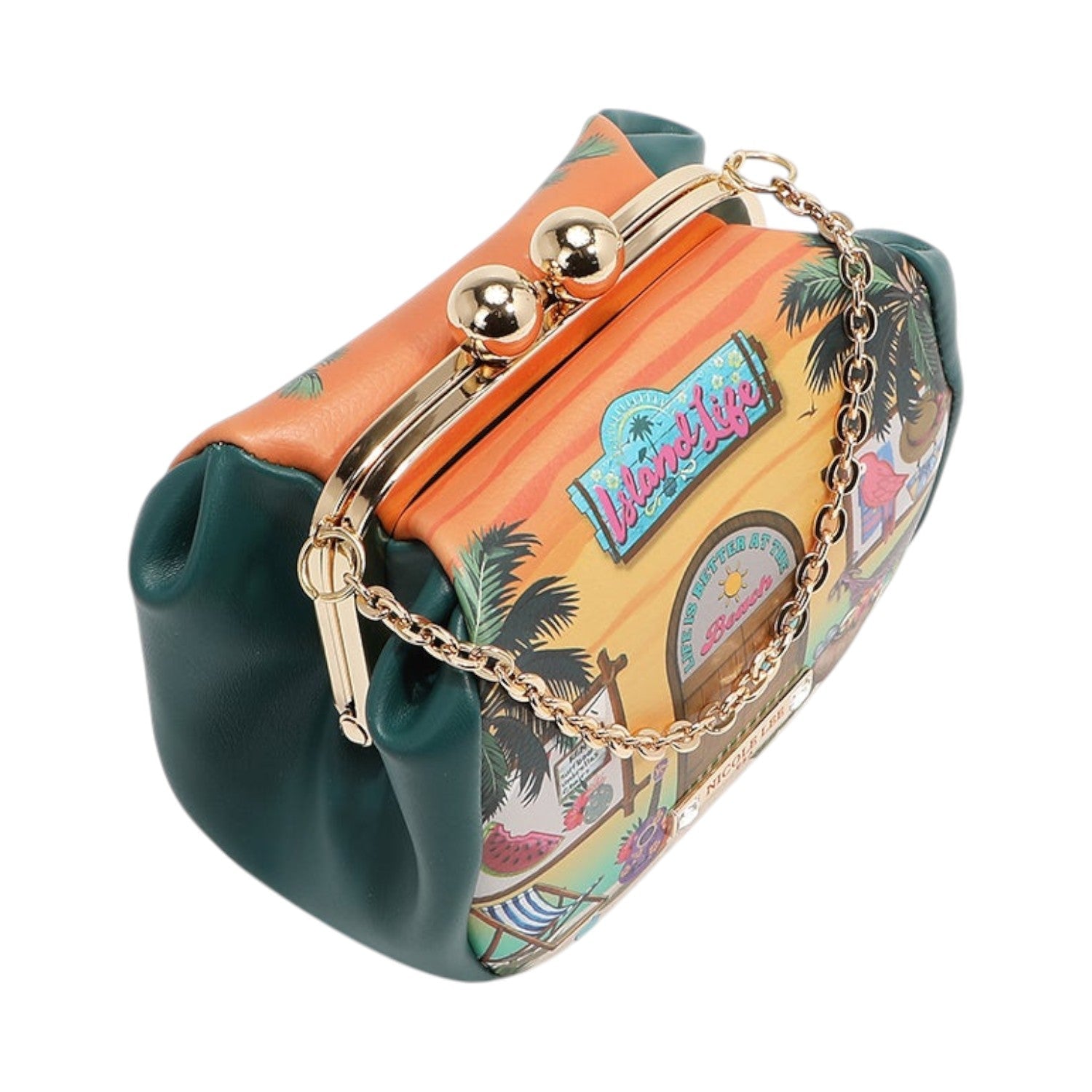 Monedero clutch Nicole Lee Sun & Sand - KimondoShop