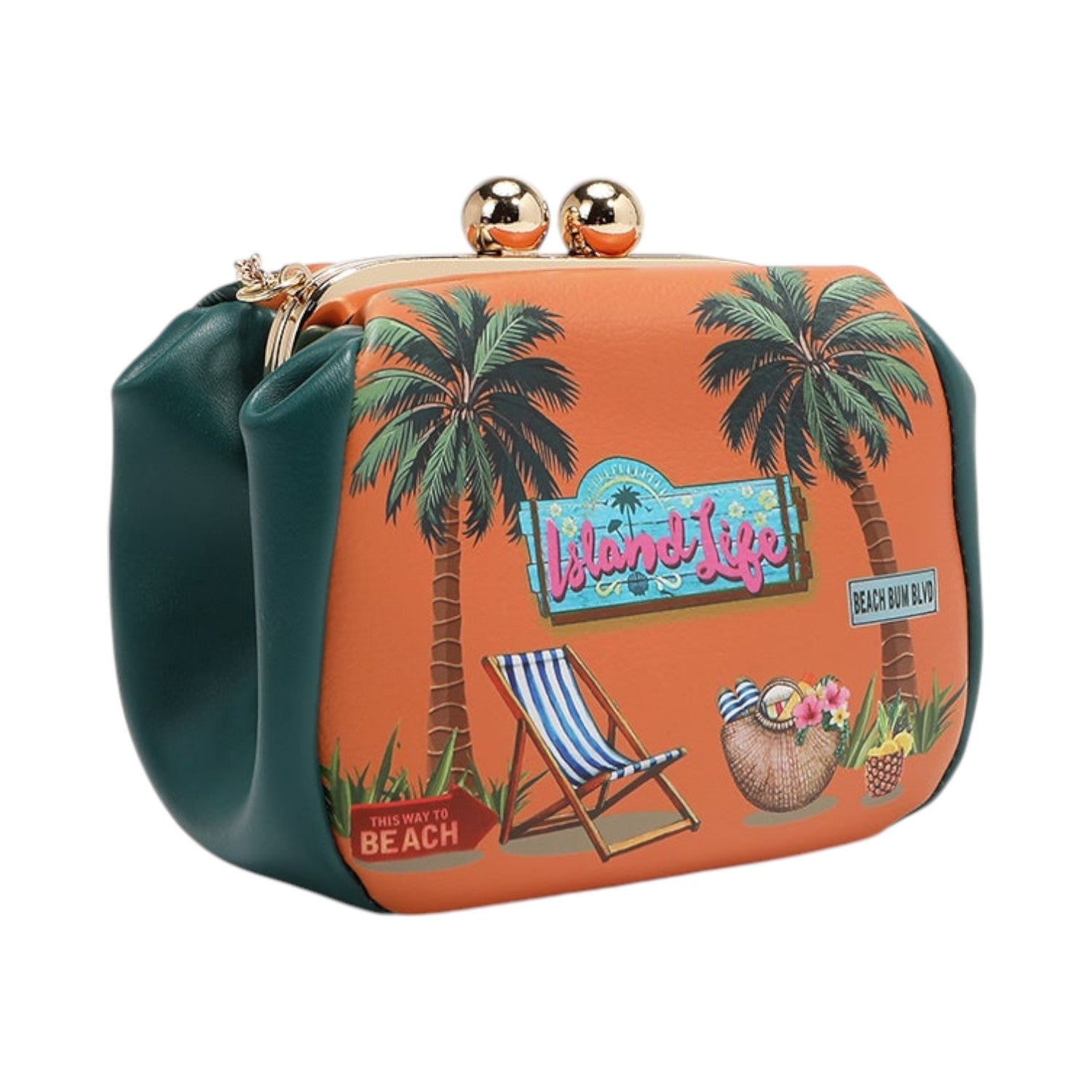 Monedero clutch Nicole Lee Sun & Sand - KimondoShop