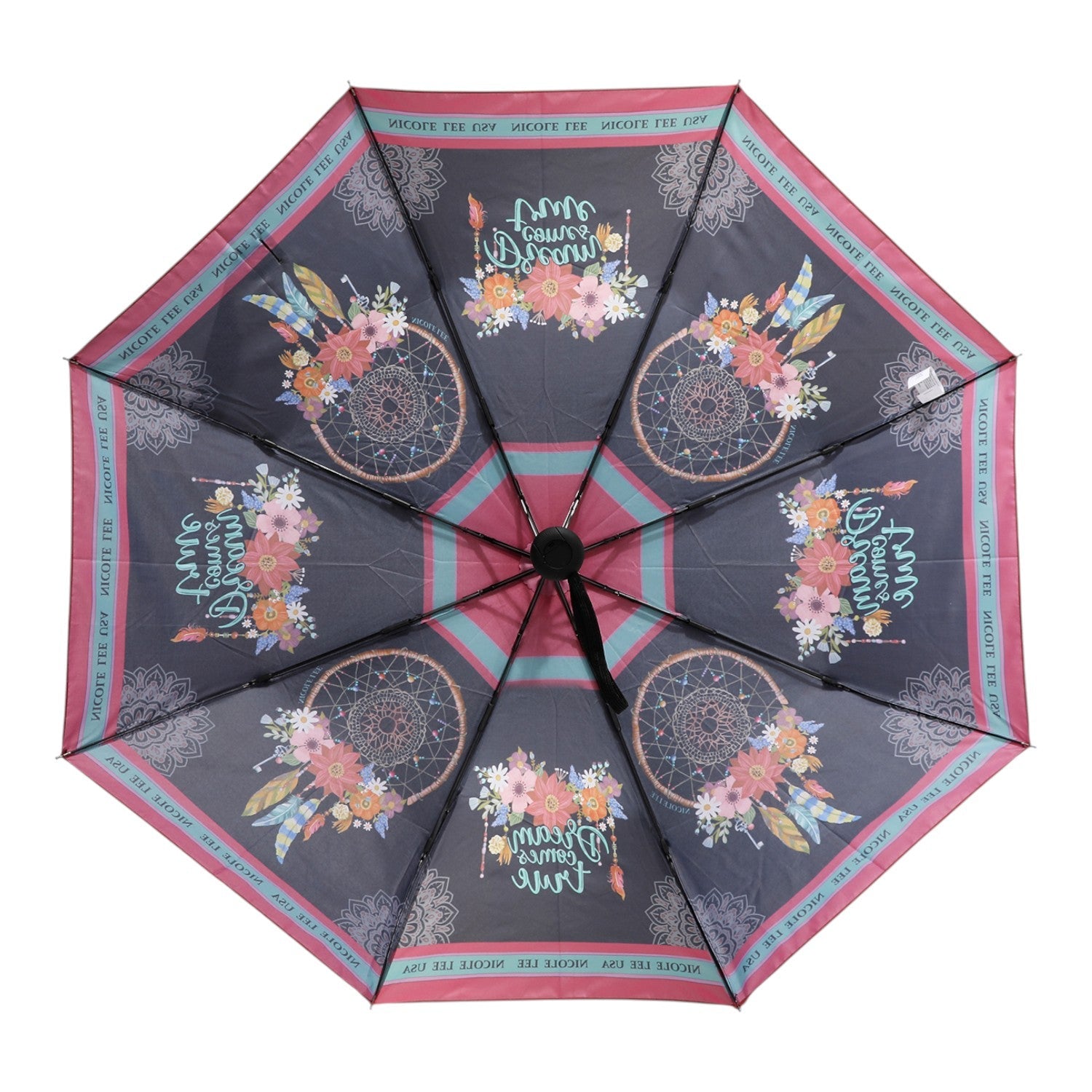 Paraguas plegable automático Nicole Lee Dream Comes True - KimondoShop