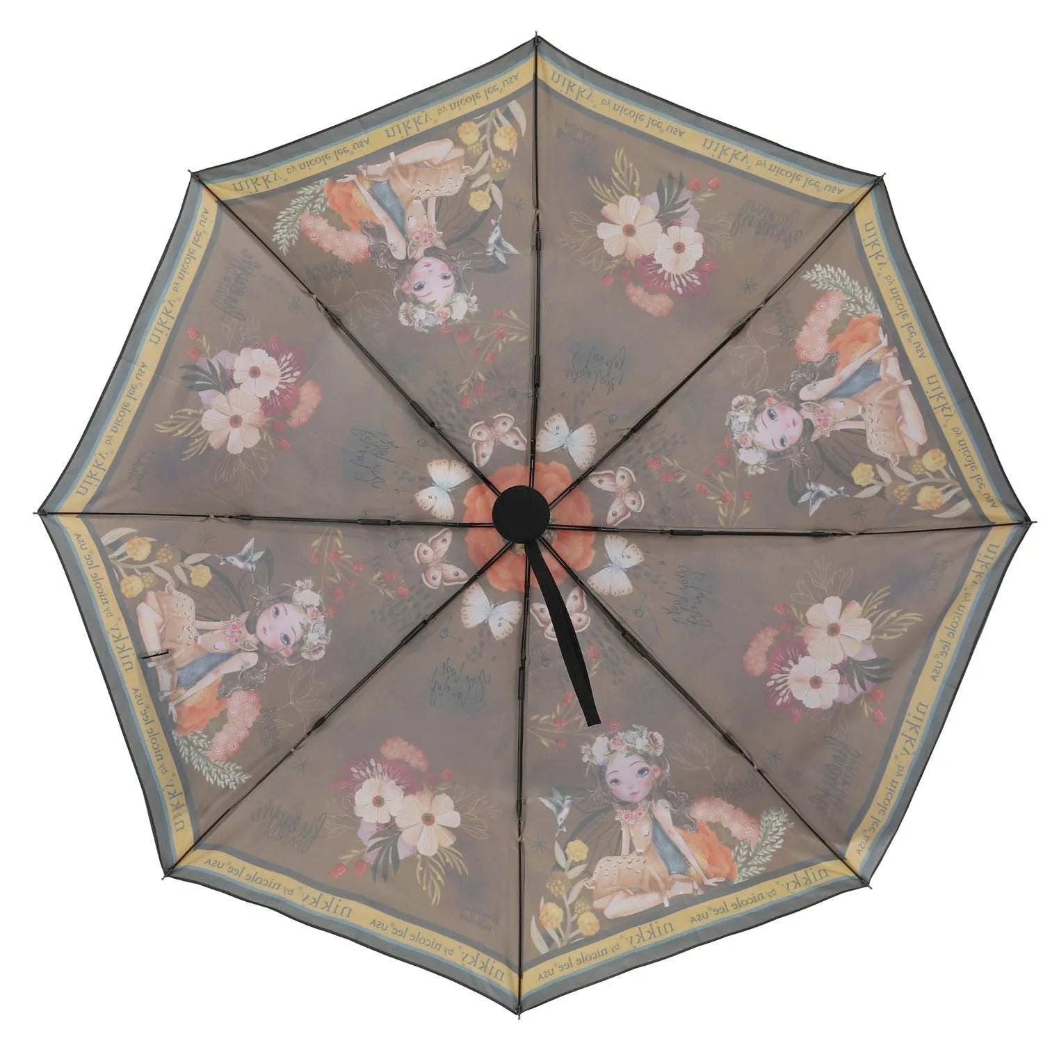 Paraguas plegable Nikky Amor de Fantasía - KimondoShop