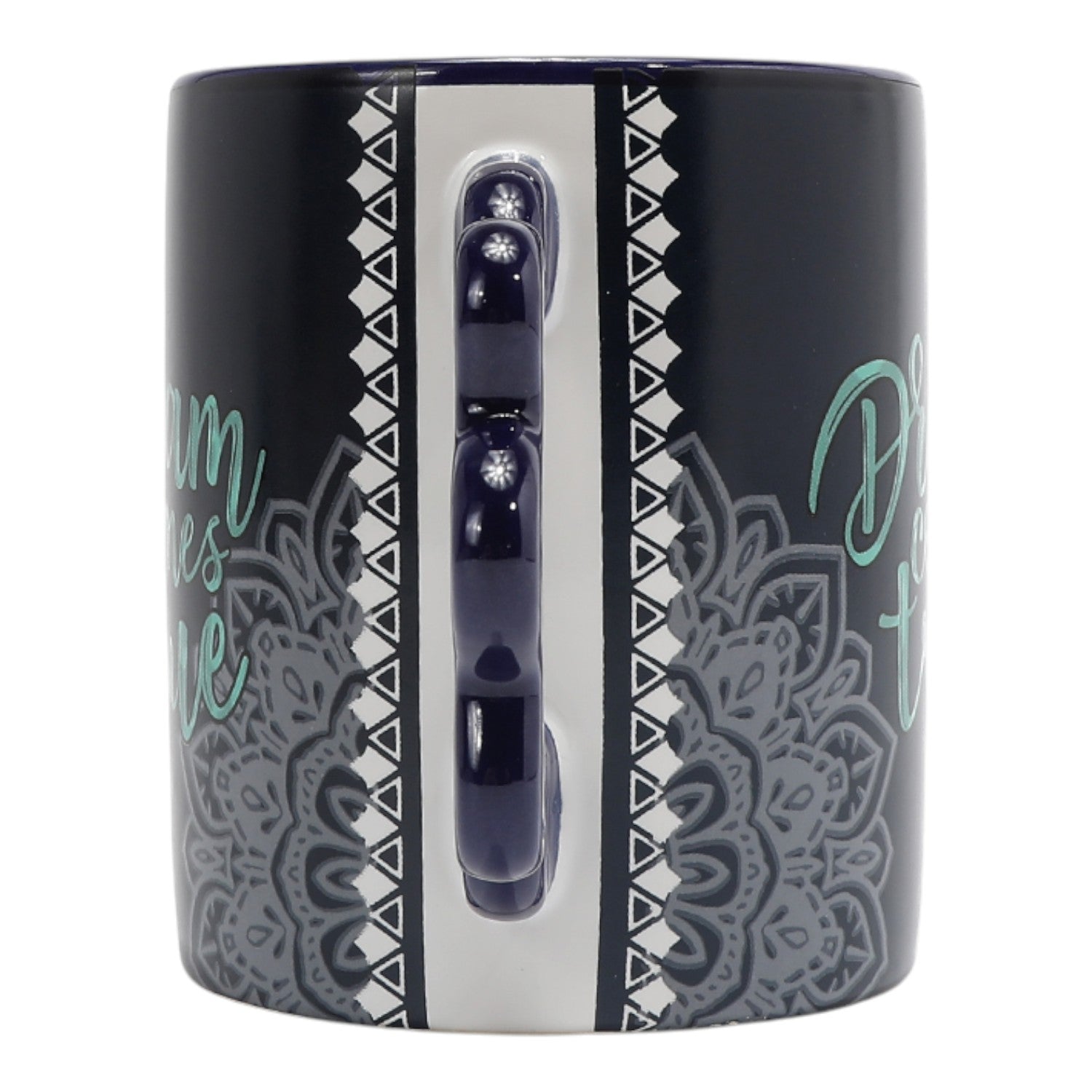 Taza cerámica asa flor Nicole Lee Dream Comes True - KimondoShop