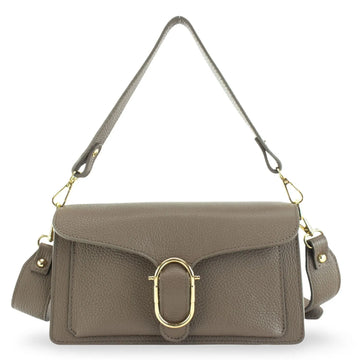 Pregato Fibula Leather Shoulder Bag