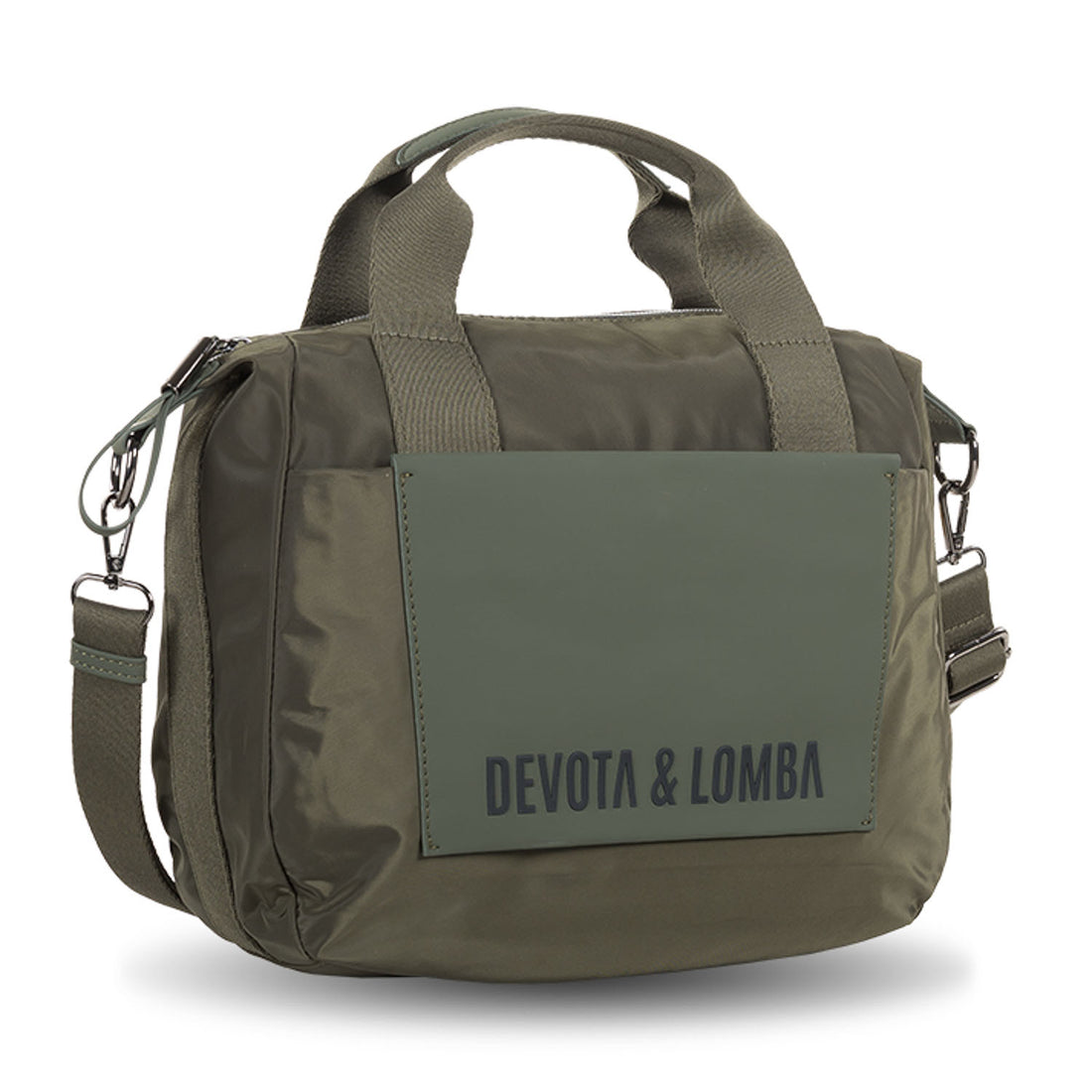 Bolso de mano Devota & Lomba Viber Kaki - KimondoShop