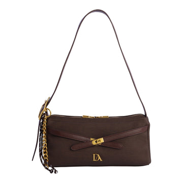 Bolso baguette Don Algodon Mistic Marrón