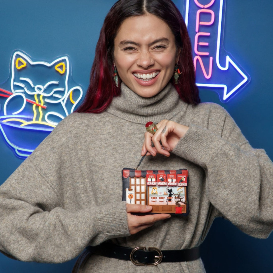 Monedero Vendula Sushi Blue edition